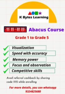 Learn Abacus at Kbyte Learning